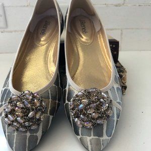 J.Renee Be-jeweled Flats